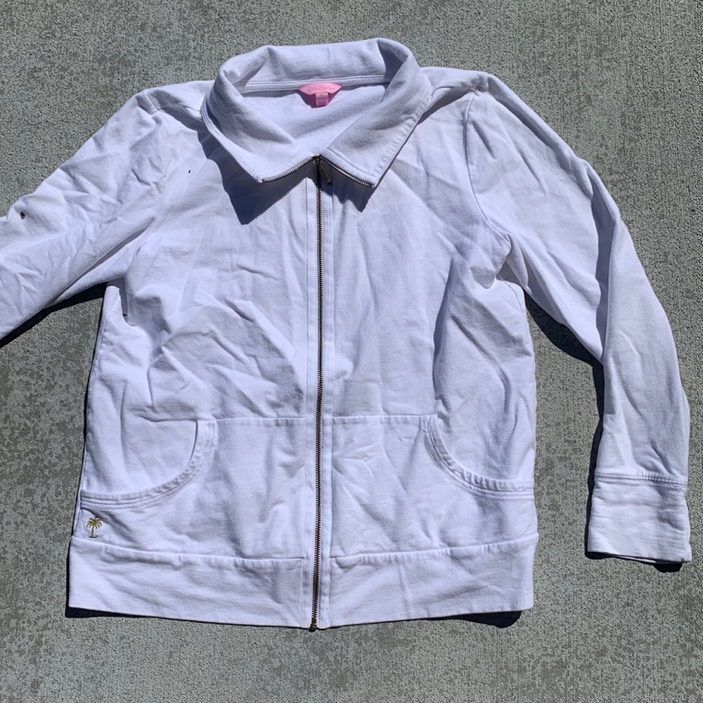Lilly Pulitzer White Jacket